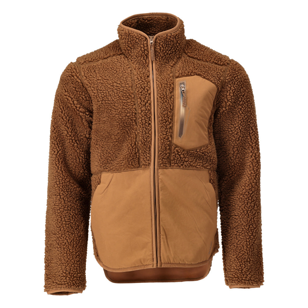 Mascot Customized Jas 22303-682 rits modern fit notenbruin(54)