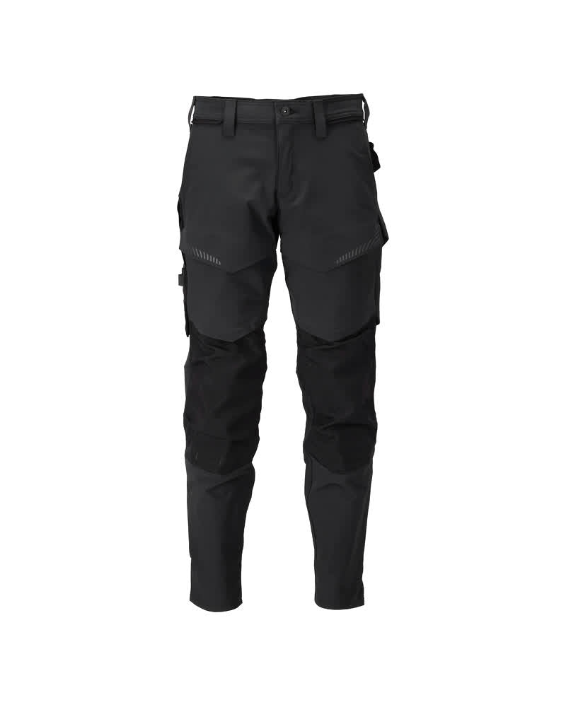 Mascot Customized Broek 22379-311 kniezakken zwart(09)