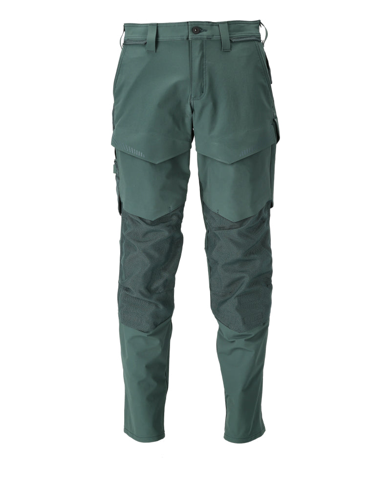 Mascot Customized Broek 22379-311 kniezakken bosgroen(34)