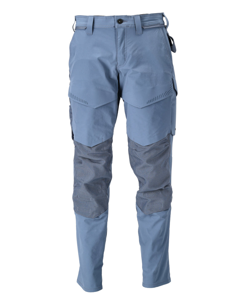 Mascot Customized Broek 22379-311 kniezakken ijsblauw(85)