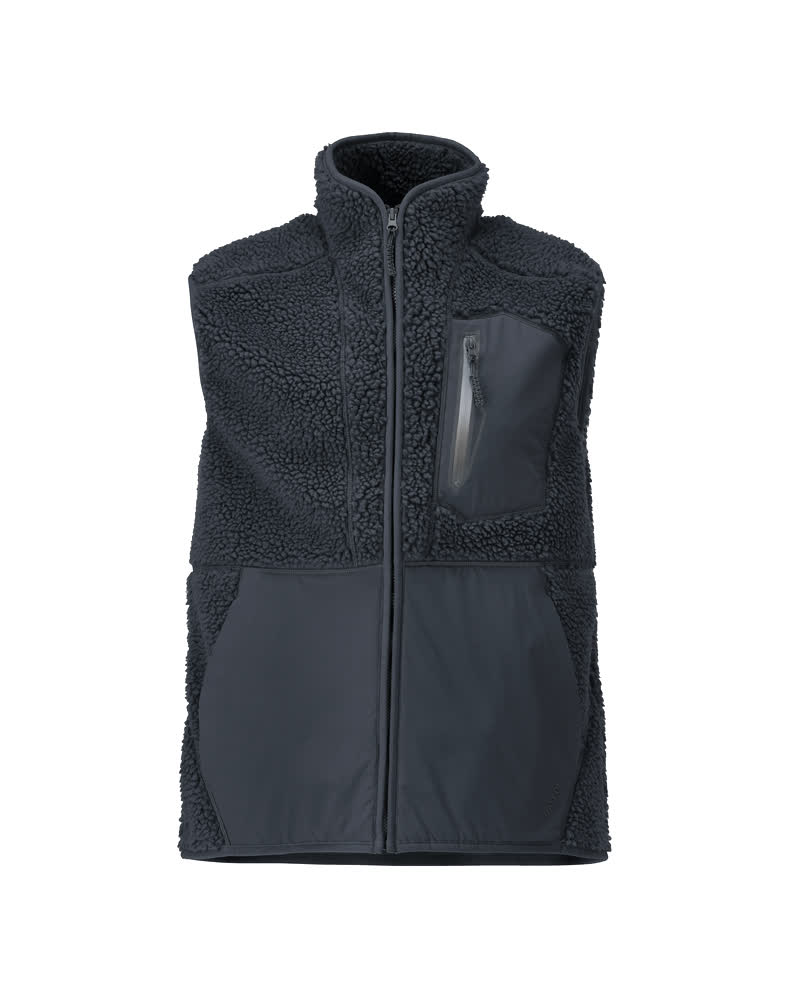 Mascot Customized Bodywarmer met rits 22465-682 rits modern fit donker marineblauw(010)