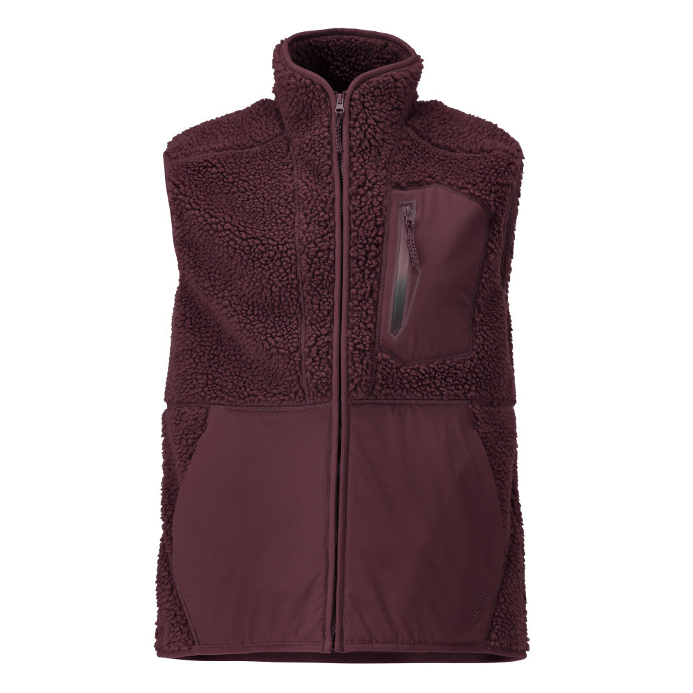 Mascot Customized Bodywarmer met rits 22465-682 rits modern fit bordeaux(22)