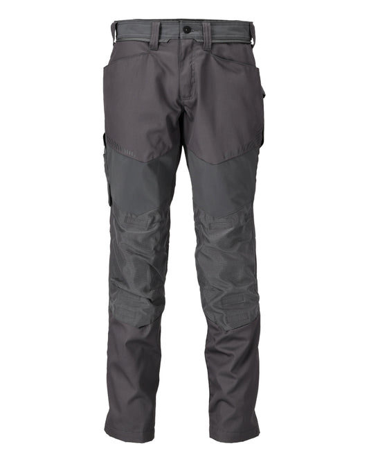 Mascot Customized Broek 22479-230 kniezakken Cordura lichtgewicht Stretch Zones steengrijs(89)