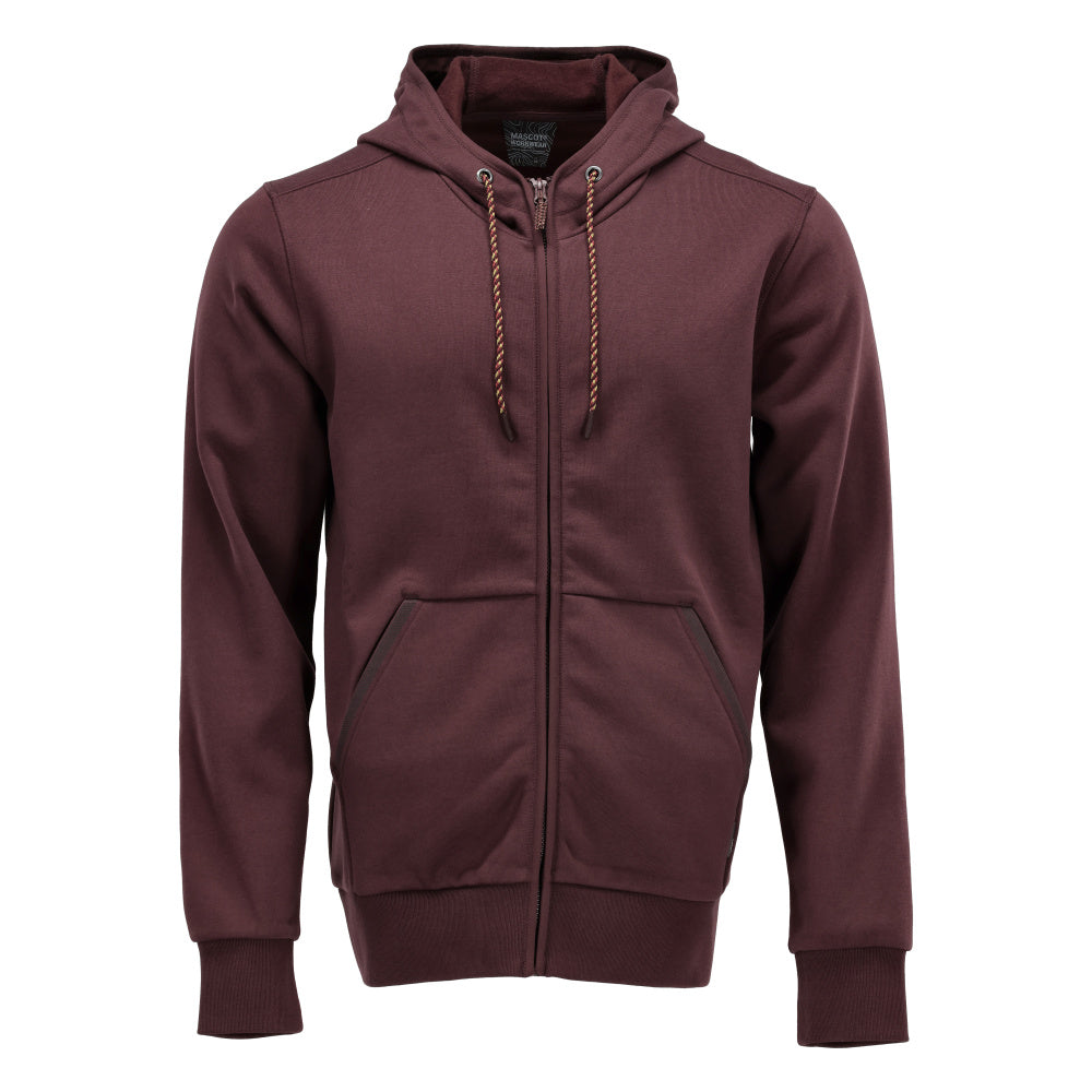 Mascot Customized Capuchontrui 22486-378 rits Premium Modern fit bordeaux(22)