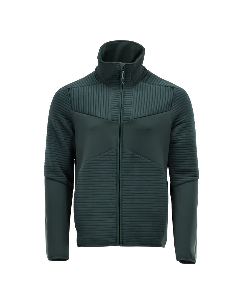 Mascot Customized Fleecetrui 22503-681 rits bosgroen(34)