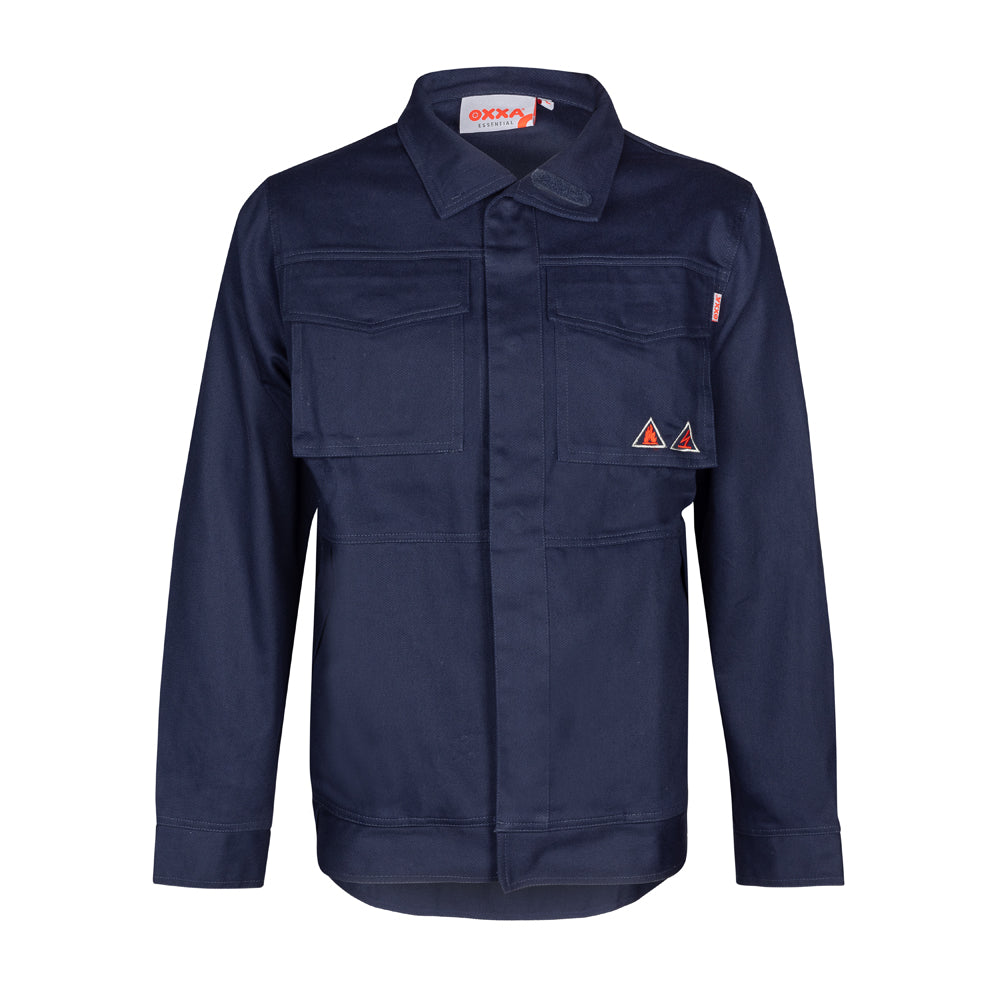 OXXA Essential Jas Matt 5199 vlamwerend antistatisch marineblauw