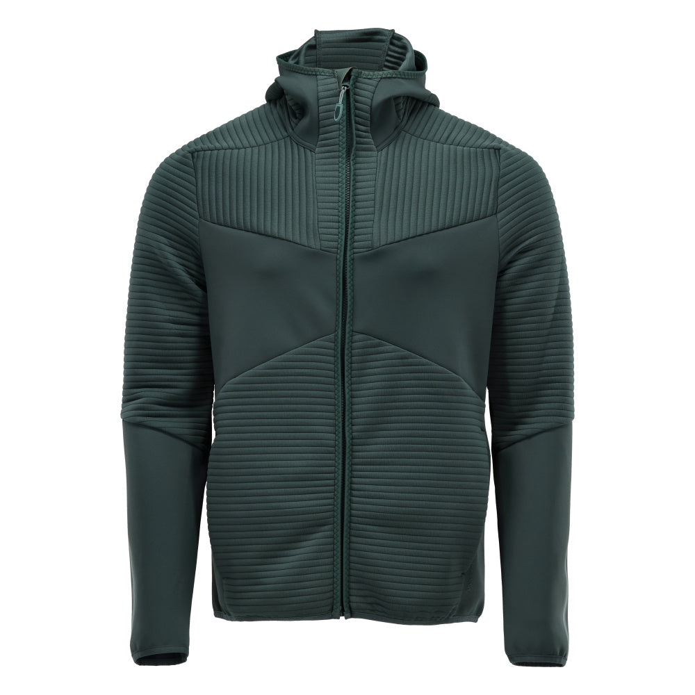 Mascot Customized Fleece capuchontrui met rits 22603-681 bosgroen(34)