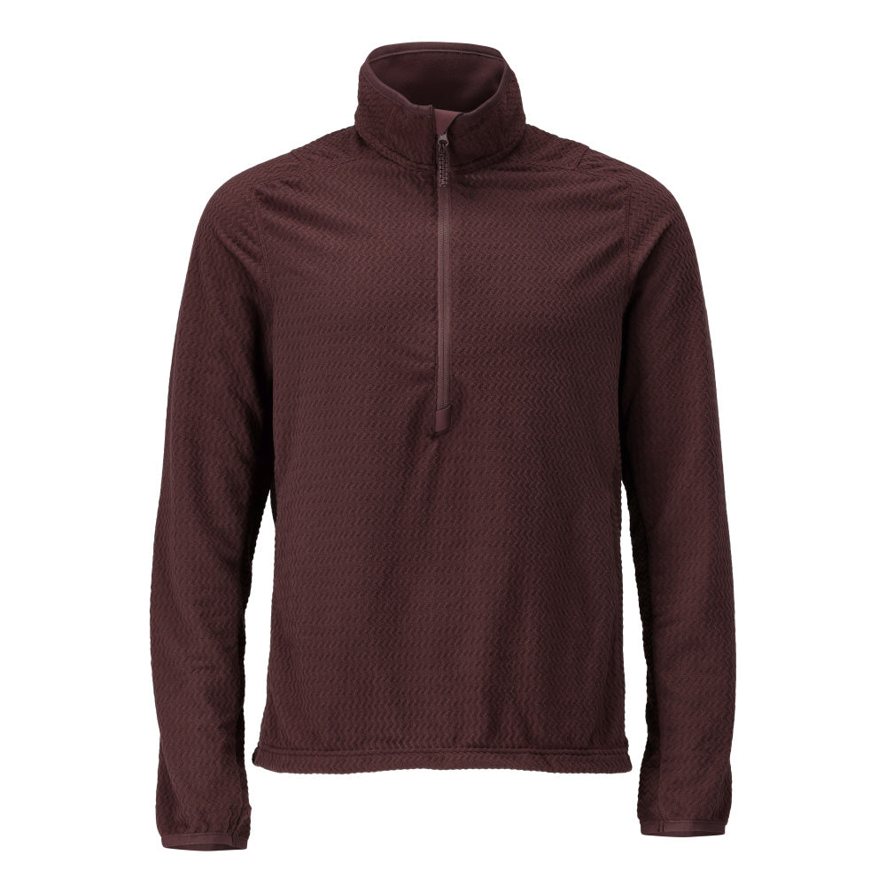 Mascot Customized Fleecetrui 22703-639 Microfleece rits Premium Modern fit bordeaux(22)