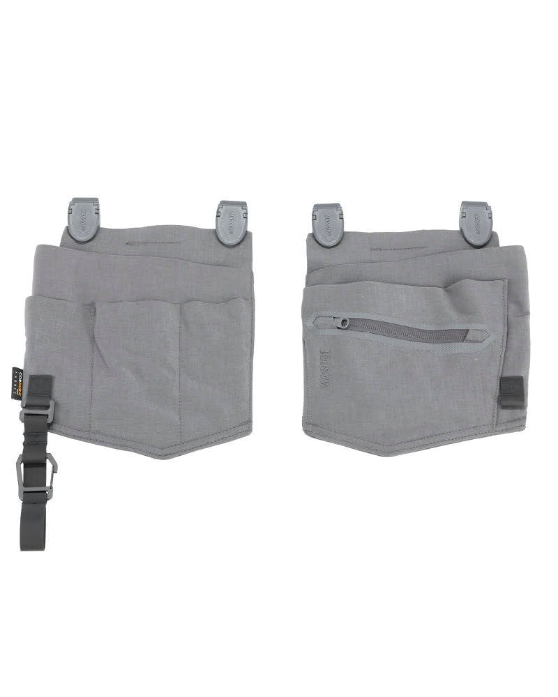 Mascot Customized Spijkerzakken 22950-012 schilder Click Pocket System steengrijs(89)