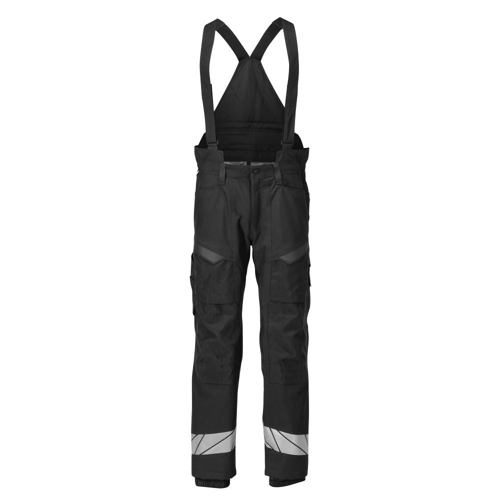 Mascot Hardwear Winterbroek 23090-231 Climascot voering waterdicht winddicht ademend zwart(09)