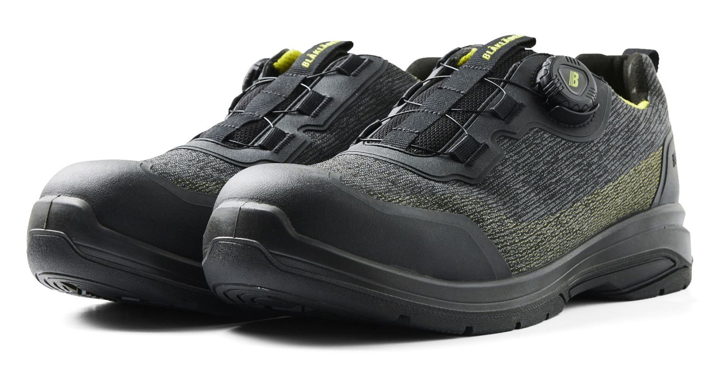 Blaklader New Shoes Cradle Veiligheidsschoenen laag S3L FO SR SC 24380 zwart-fluo geel(9933)