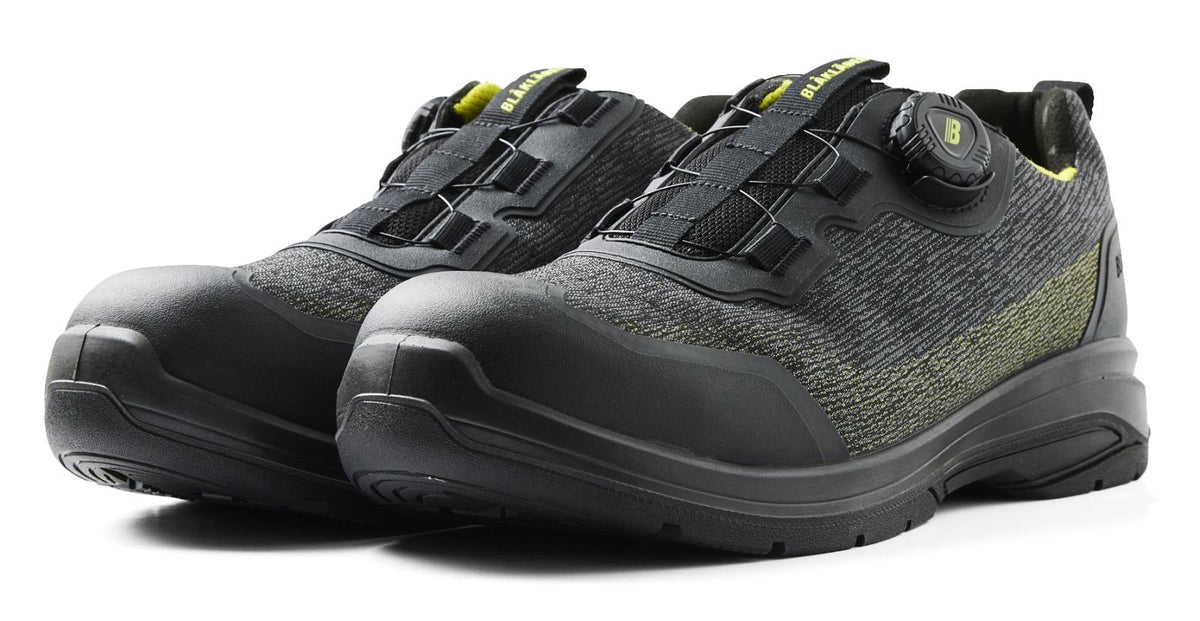 Blaklader New Shoes Cradle Veiligheidsschoenen laag S3L FO SR SC 24380 zwart-fluo geel(9933)