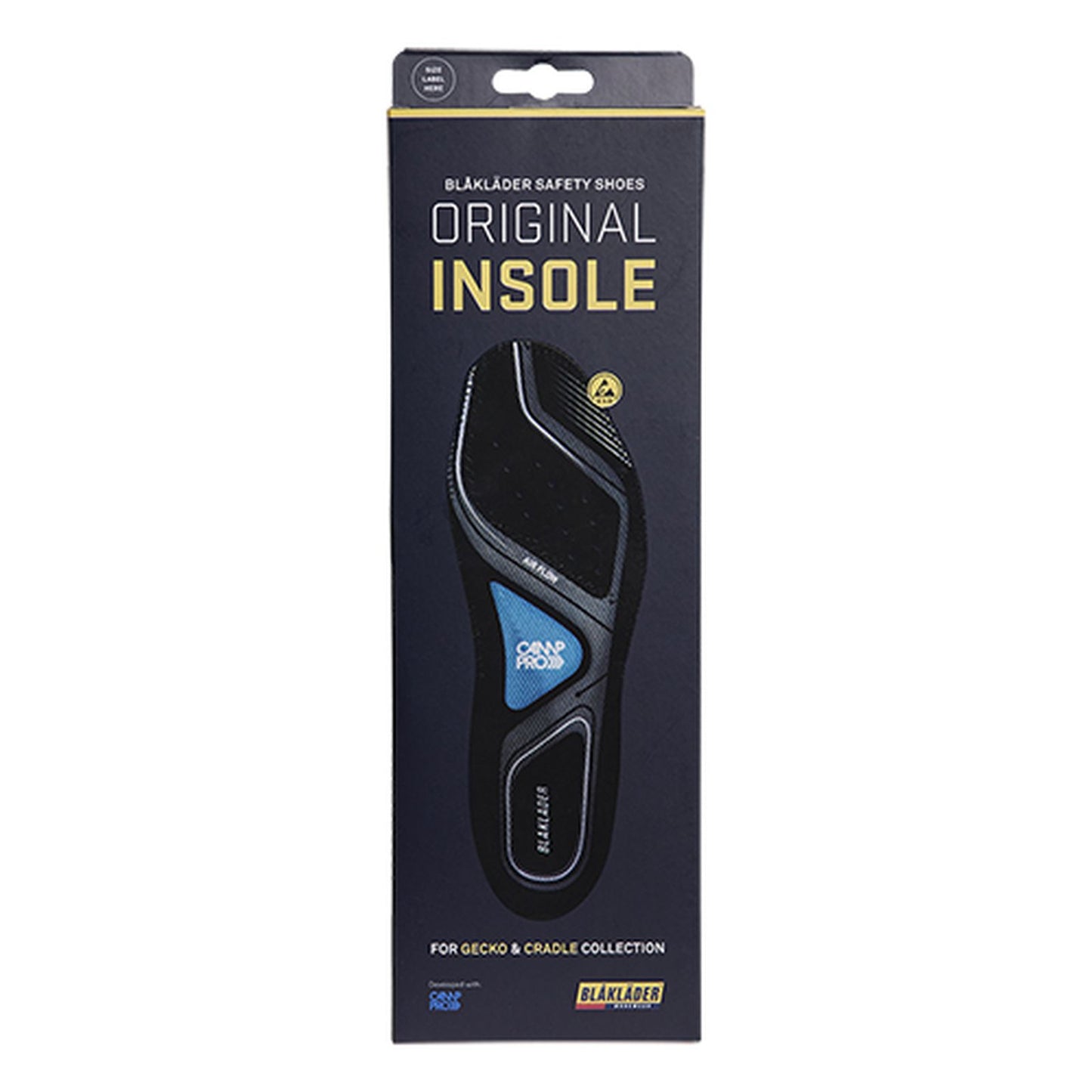 Blaklader Retro-Elite Inlegzolen 24670 zwart(9900)