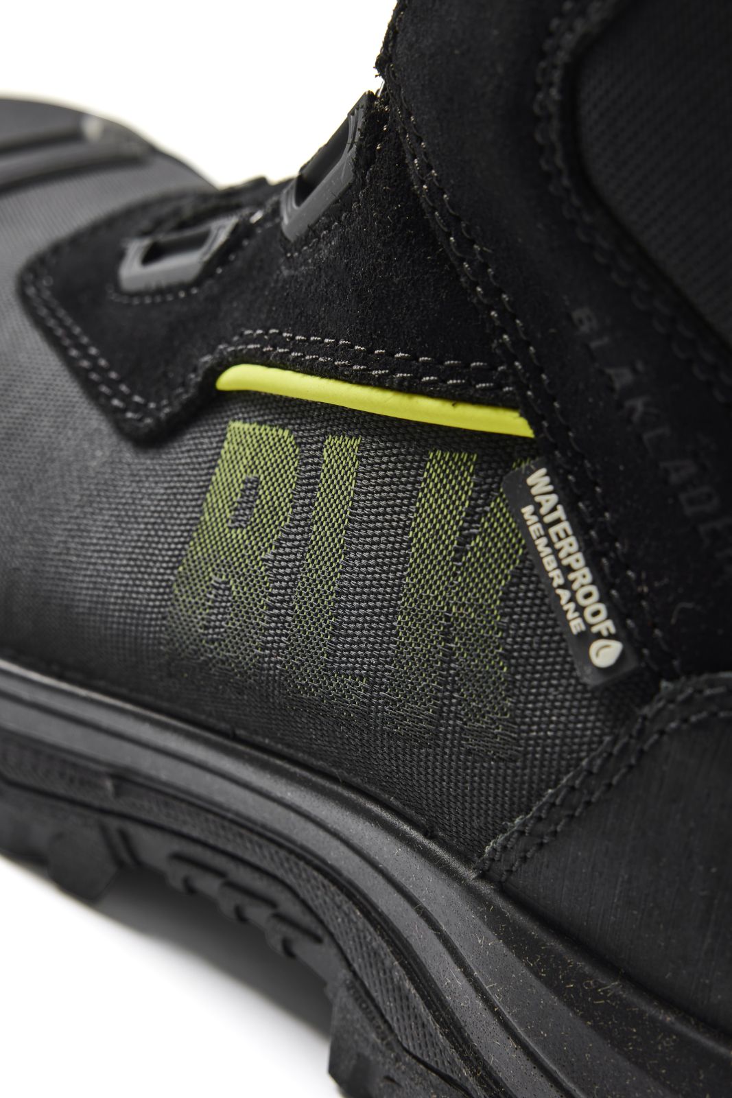 Blaklader New Shoes Storm Veiligheidsschoenen 24780 hoog S3 SRC HRO WR CI zwart-fluo geel(9933)