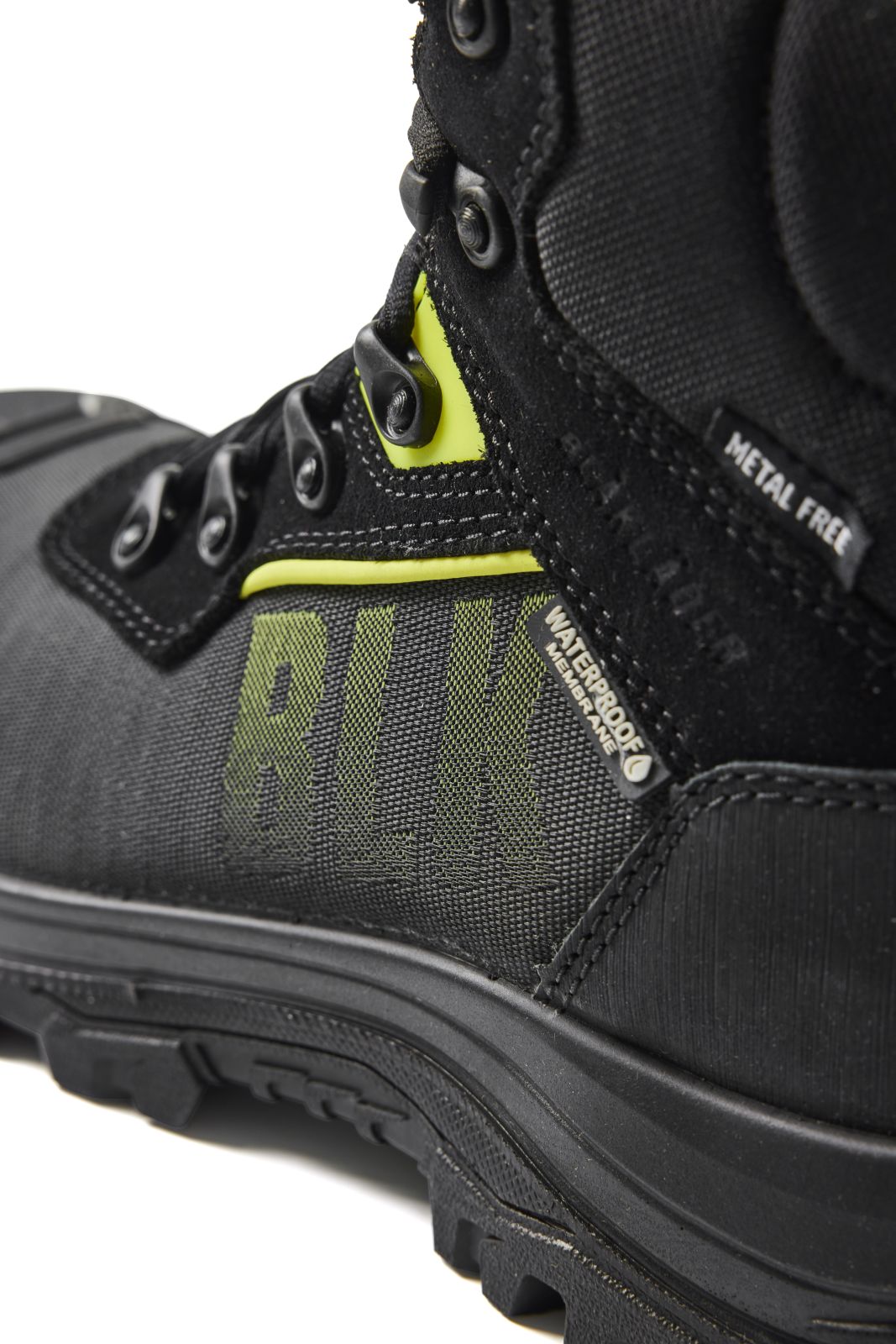 Blaklader New Shoes Storm Veiligheidsschoenen 24790 hoog S3 SRC HRO WR CI zwart-fluo geel(9933)