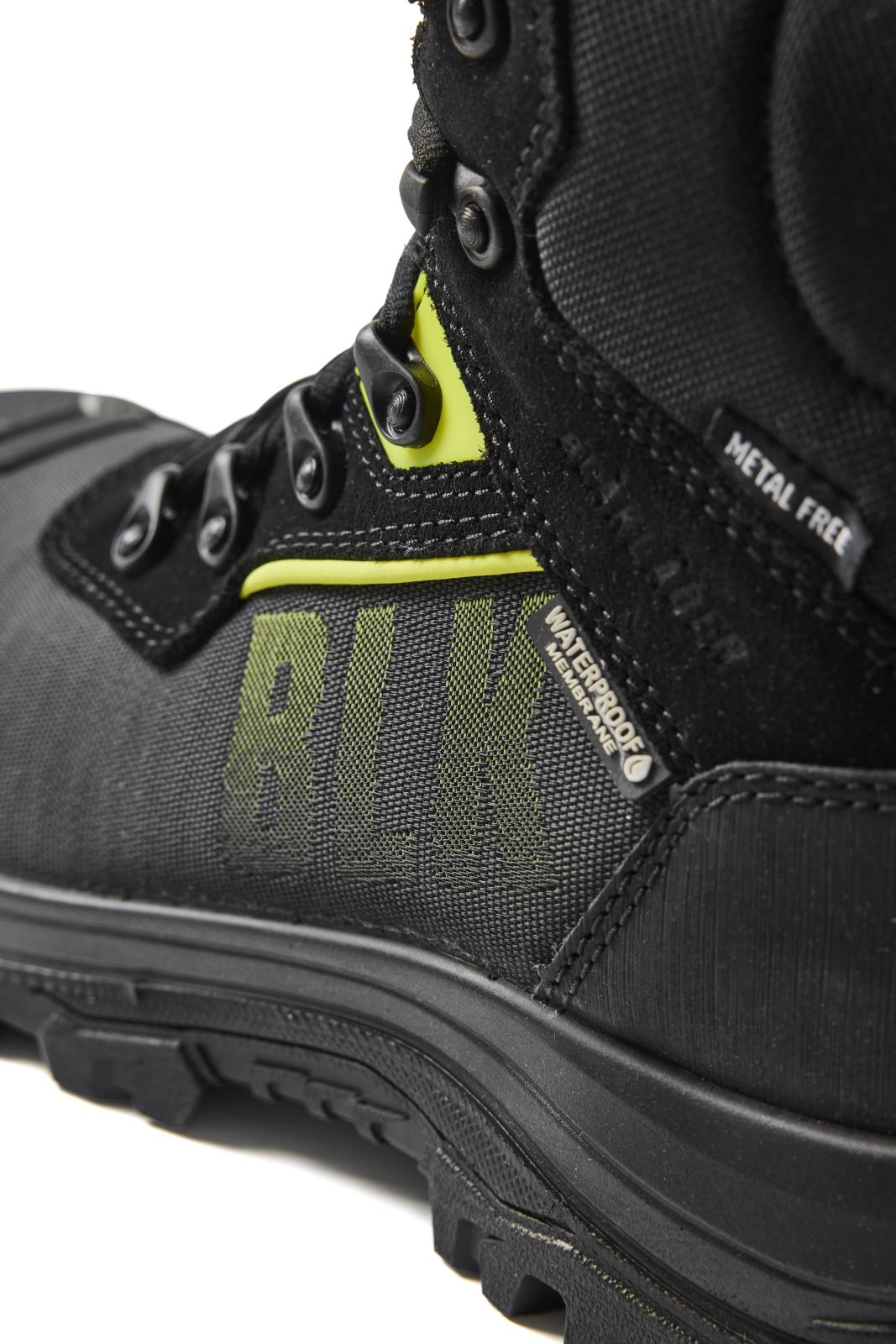 Blaklader New Shoes Storm Veiligheidsschoenen 24790 hoog S3 SRC HRO WR CI zwart-fluo geel(9933)
