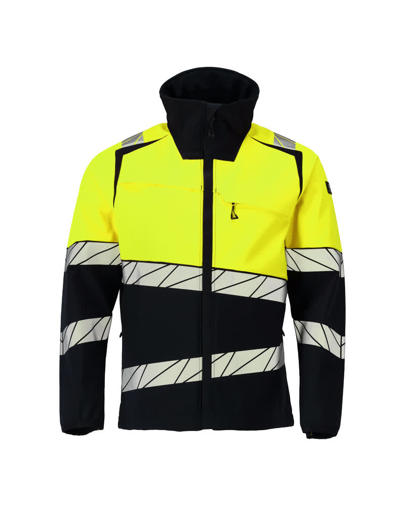 Mascot Accelerate safe Jas 25002-246 softshell HiVis zwart-fluo geel(0917)