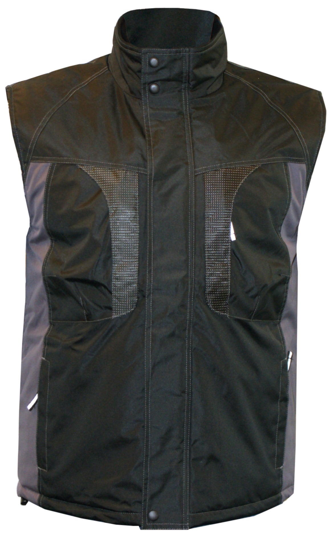 M-Wear Bodywarmer 0320 zwart-grijs