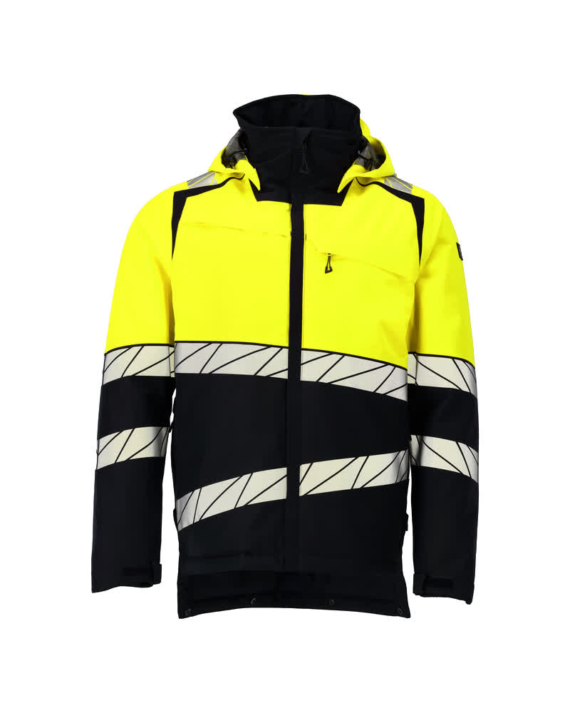 Mascot Accelerate safe Winterjas 25035-231 HiVis zwart-fluo geel(0917)