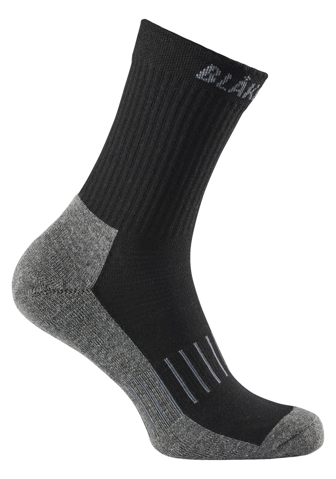 Blaklader Katoenen Sokken 25071088 laag 3-pack zwart-donkergrijs(9998)