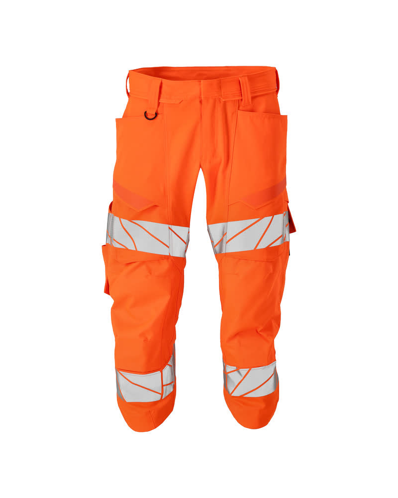 Mascot Accelerate safe Driekwart broek 25249-236 kniezakken HiVis fluo oranje(14)
