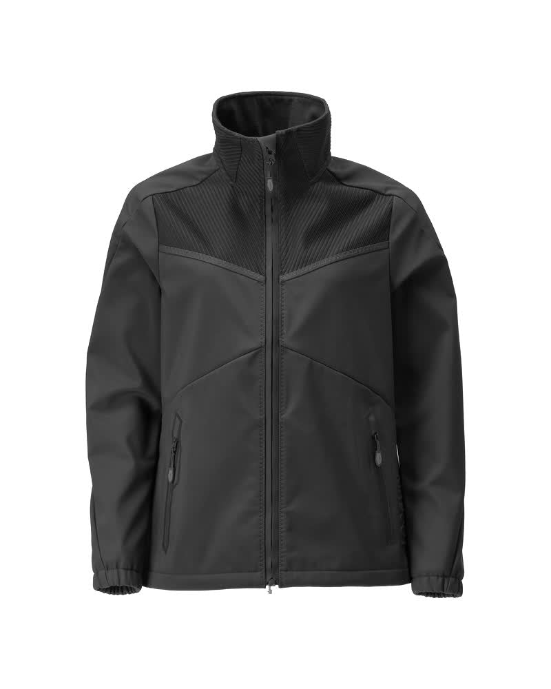 Mascot Customized dames Softshell jas 25312-649 zwart(09)