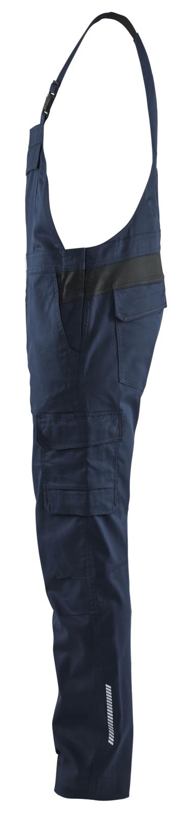 Blaklader Industrie bretelbroeken 26441832 stretch donker marineblauw-zwart(8699)