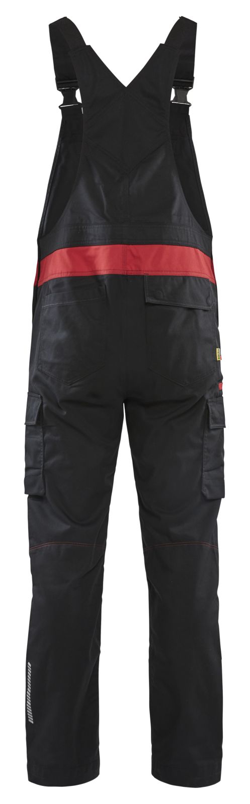 Blaklader Am. Overalls 26441832 zwart-rood(9956)