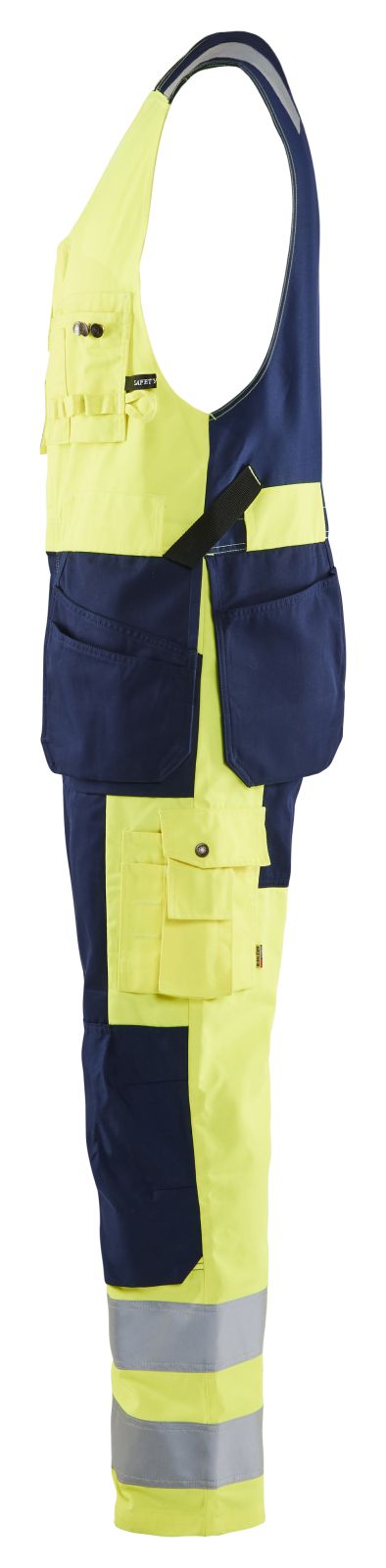 Blaklader Bodybroeken 26531804 HiVis geel-marineblauw(3389)