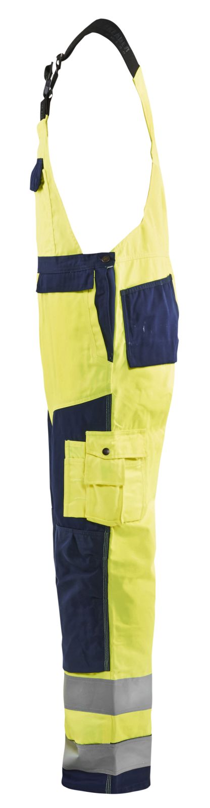 Blaklader tuinbroek 26601811 fluo geel-marineblauw(3389)