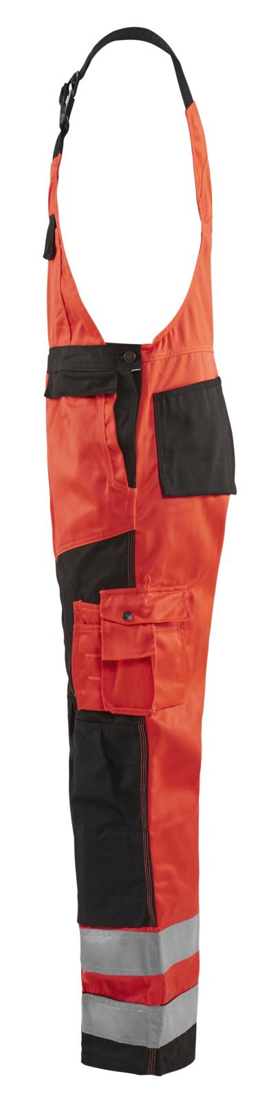 Blaklader tuinbroek 26601811 fluo rood-zwart(5599)