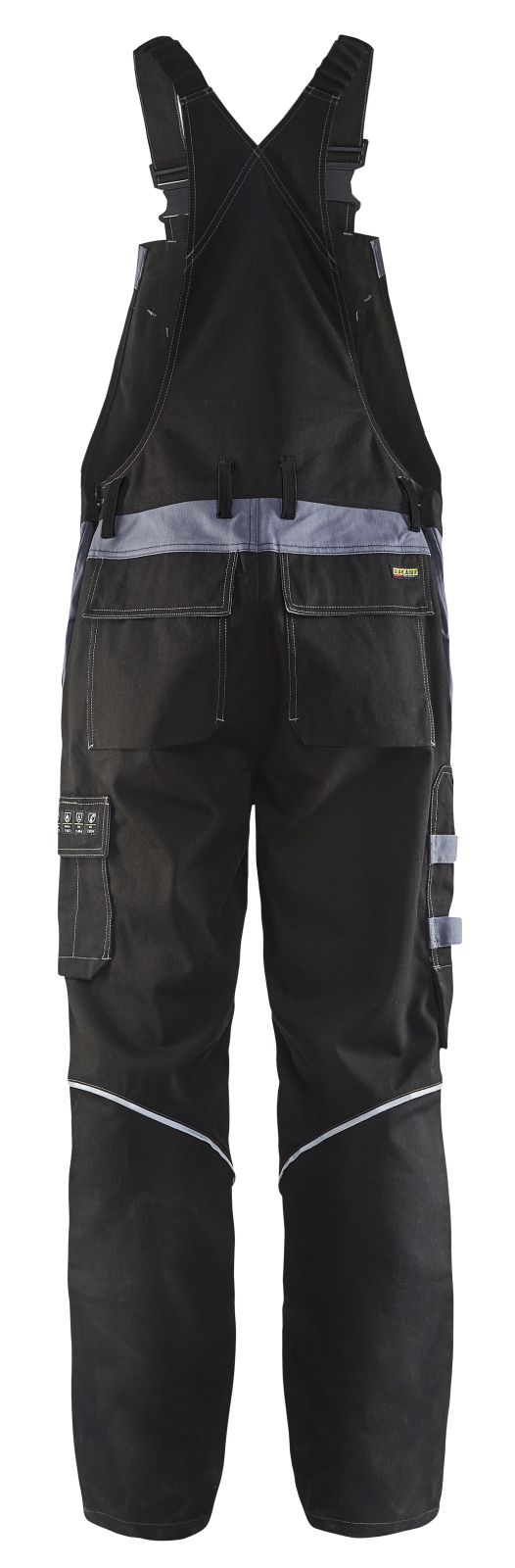 Blaklader Am. Overalls 28611516 Vlamvertragend zwart-grijs(9994)