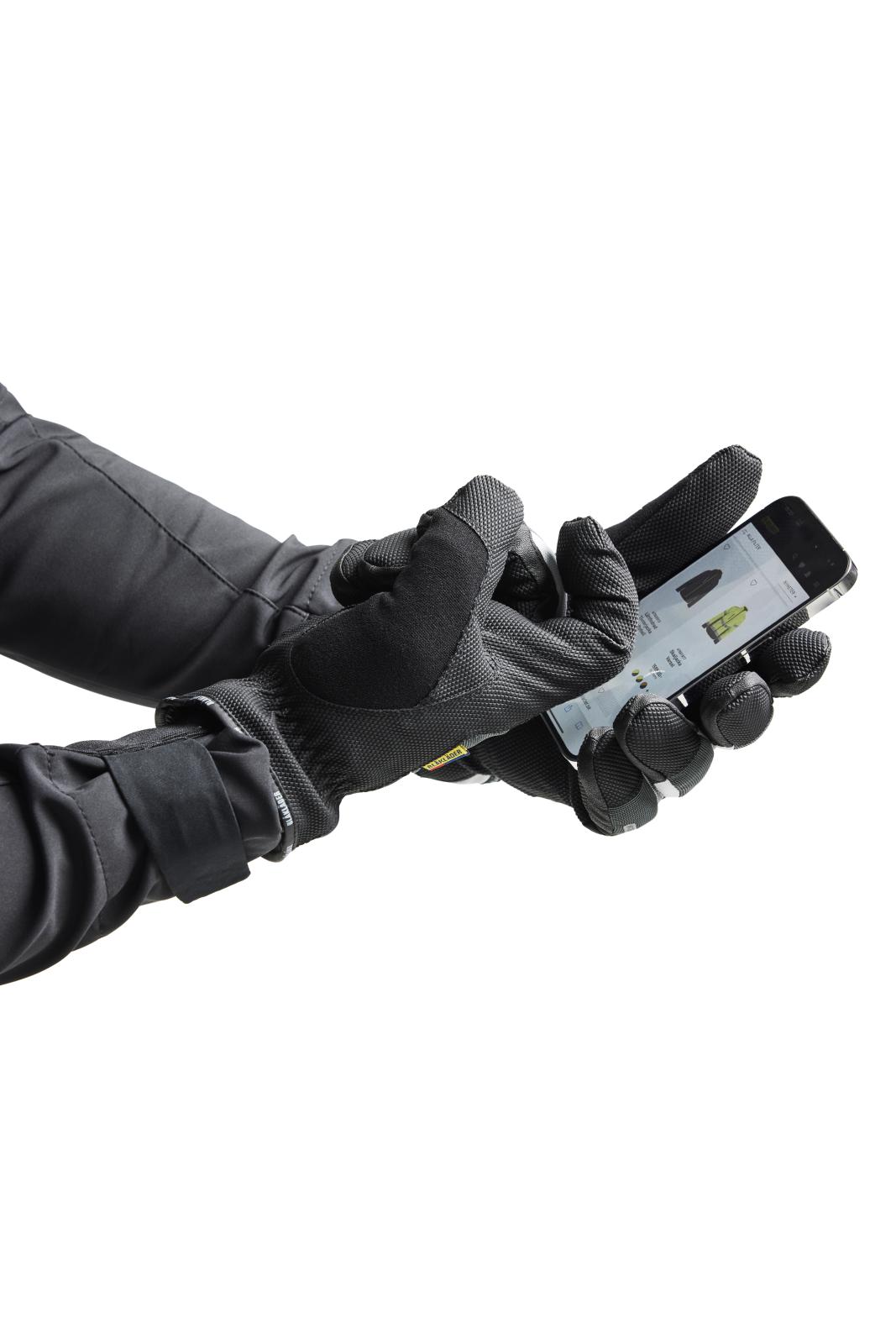 Blaklader Handschoenen Supreme Strong Werkhandschoenen 28821415 gevoerd touch zwart-middelgrijs(9996)