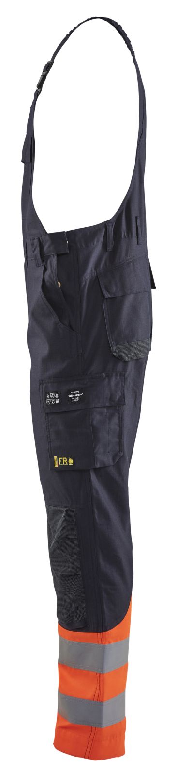 Blaklader Am. Overalls 28881513 marineblauw-oranje(8953)