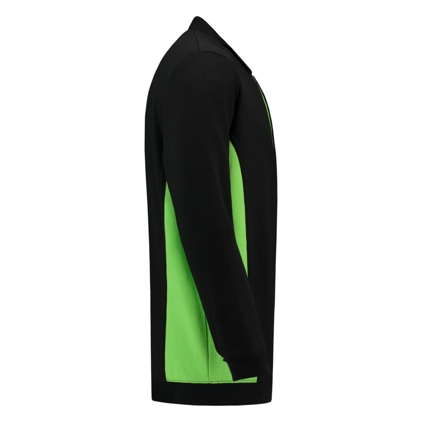Tricorp Workwear Polosweaters 302001-TS2000 zwart-limoen(blacklime)