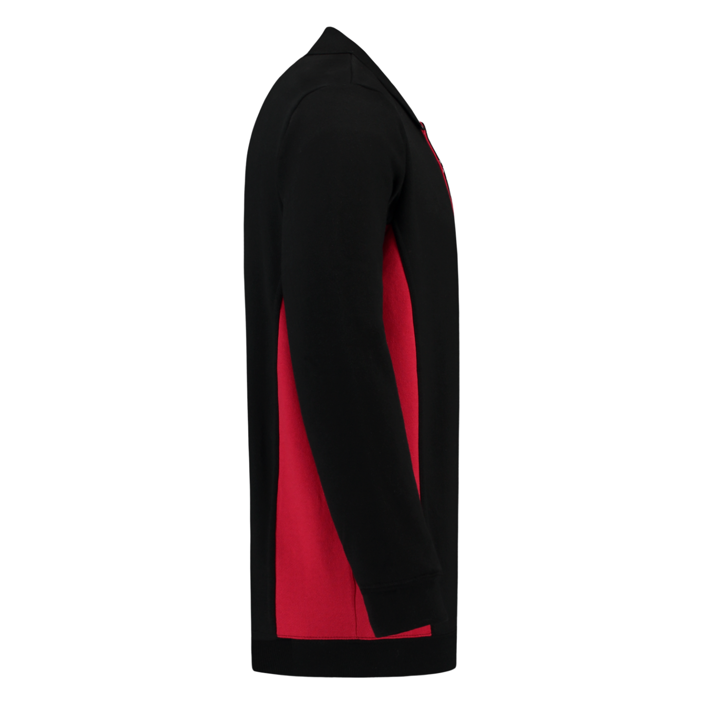 Tricorp Workwear Polosweaters 302001-TS2000 zwart-rood(blackred)