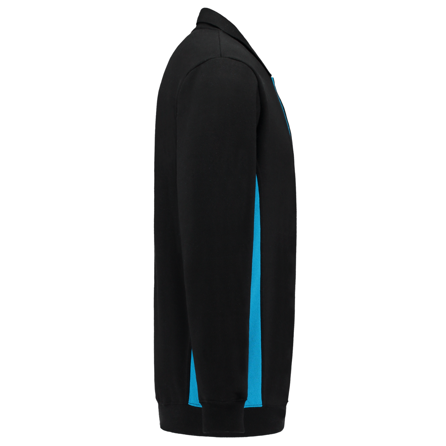 Tricorp Workwear Polosweaters 302001-TS2000 zwart-turkoois(blackturquoise)
