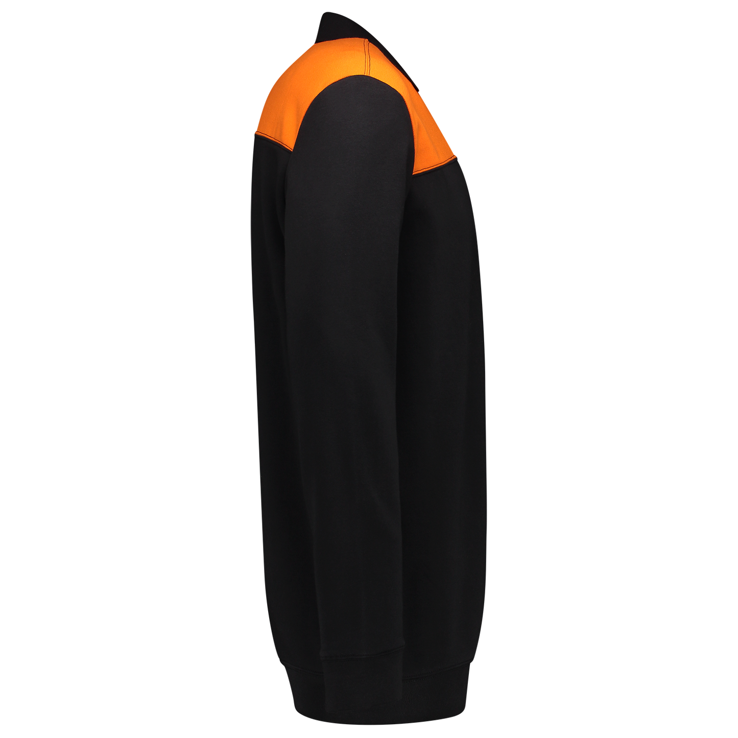 Tricorp Workwear Polosweaters 302004 zwart-oranje(blackorange)