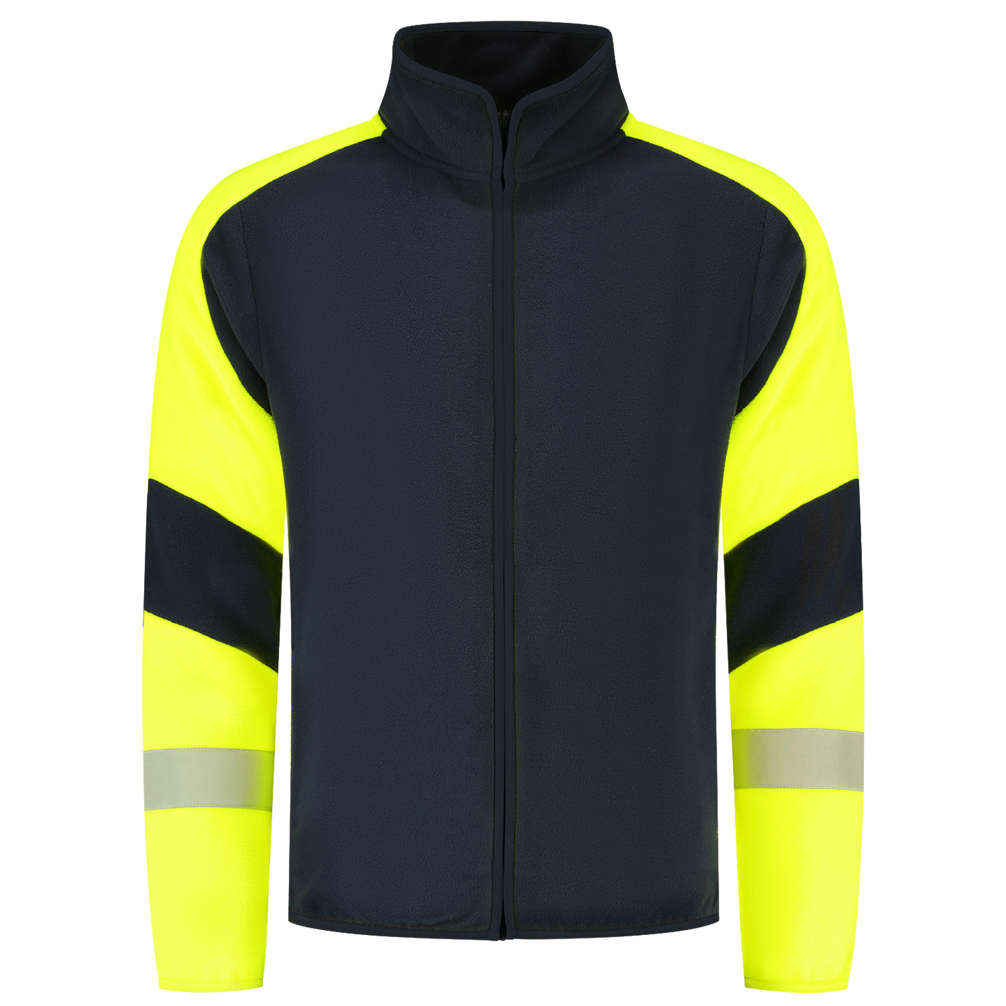 Tricorp Workwear Reflective Redefined Fleecejack 306119 HiVis inktblauw-fluo geel(inkfluoryellow)