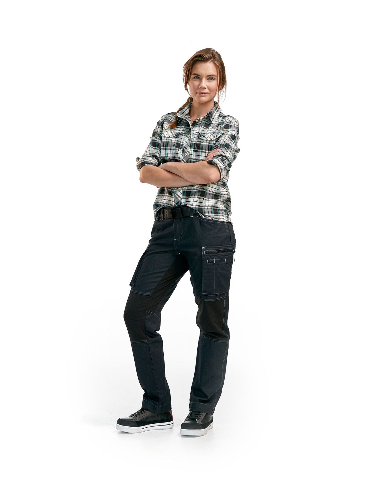 Blaklader Shirts 32091136 zwart-offwhite(9920)