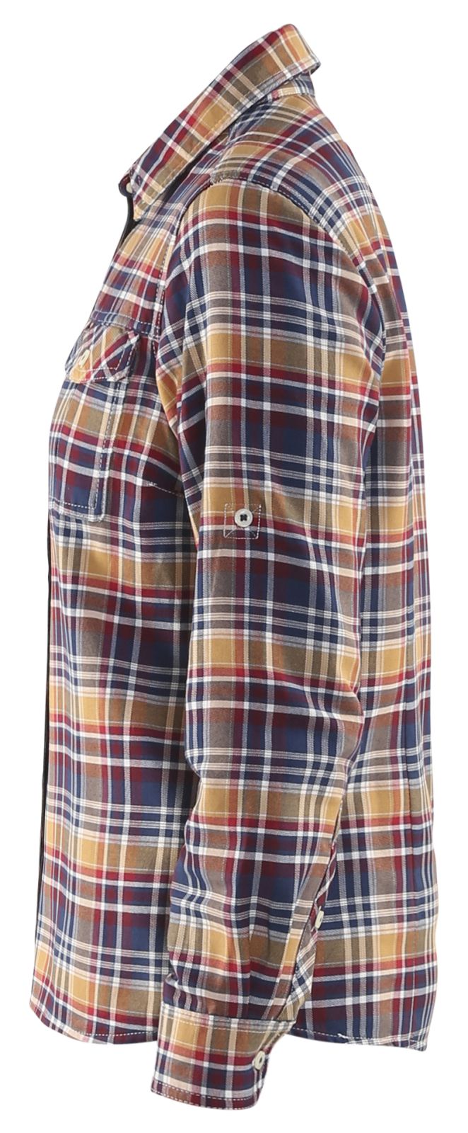 Blaklader Shirts 32091137 marineblauw-oranje(8954)