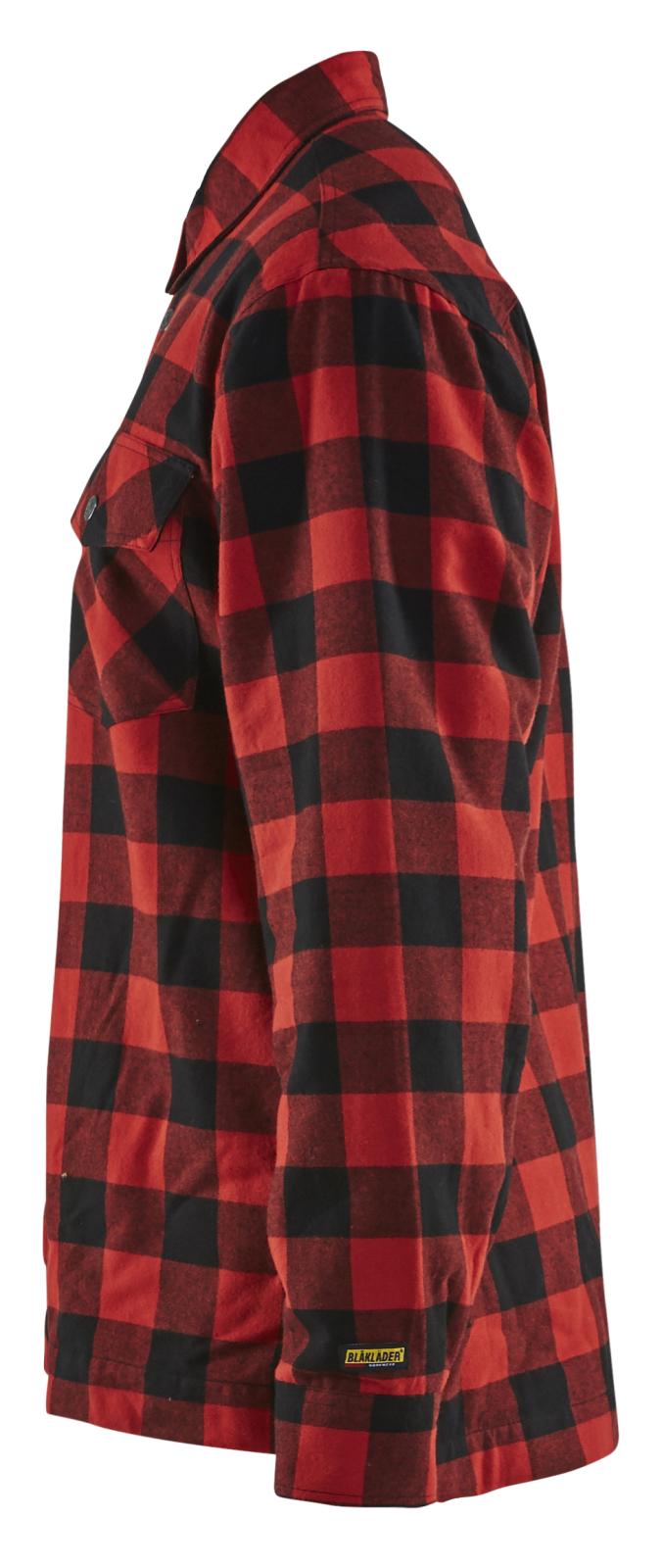Blaklader Shirts 32251131 rood-zwart(5699)