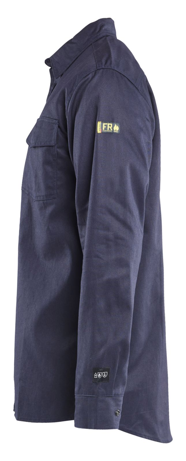 Blaklader Shirts 32261504 Vlamvertragend marineblauw(8900)