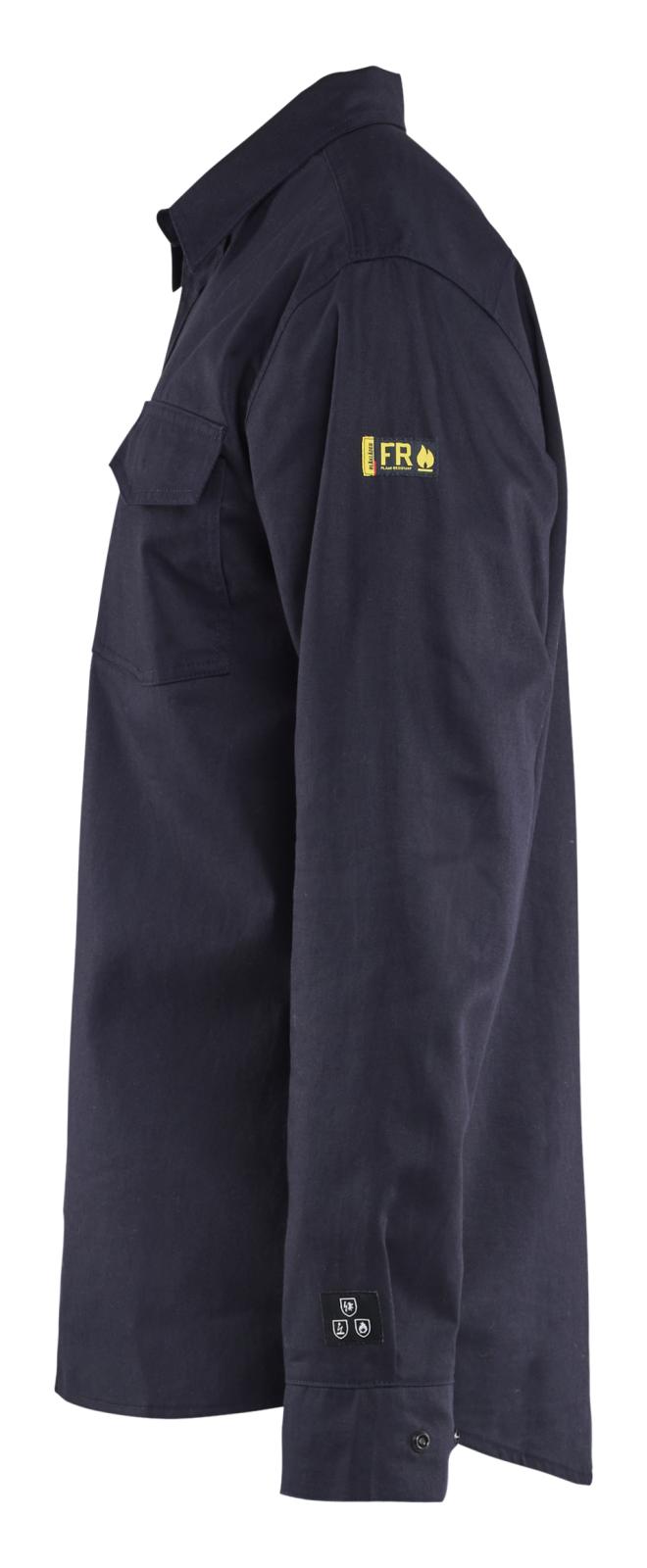 Blaklader Shirts 32261504 Vlamvertragend marineblauw(8900)