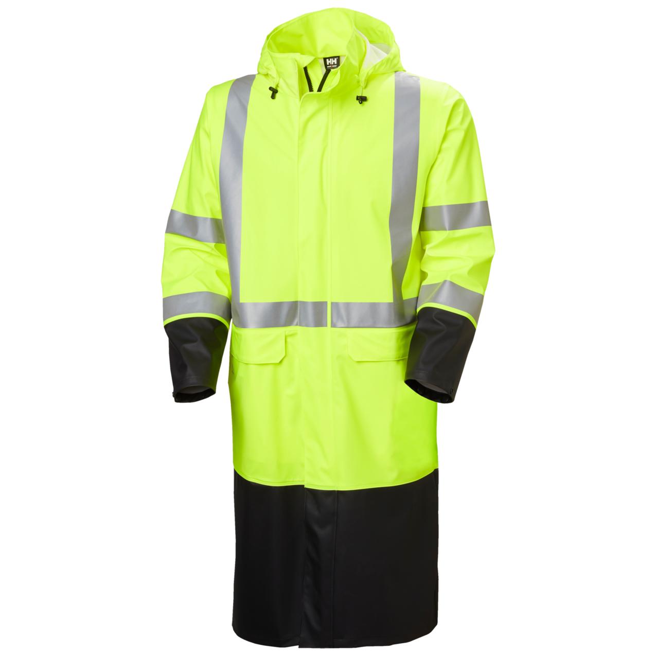 Helly Hansen Addvis Regenjassen 70156 Regenjas geel-ebbenhoutzwart(369)
