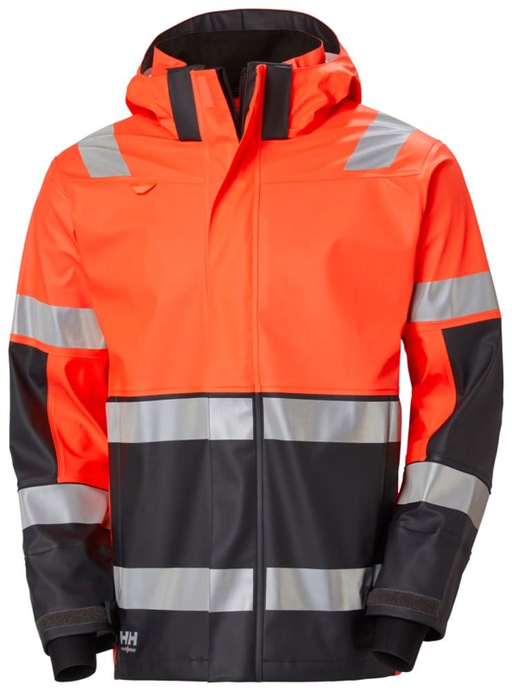 Helly Hansen Alna 2.0 Reflecterende jassen 70295 Rain Jacket oranje-ebbenhoutzwart(269)