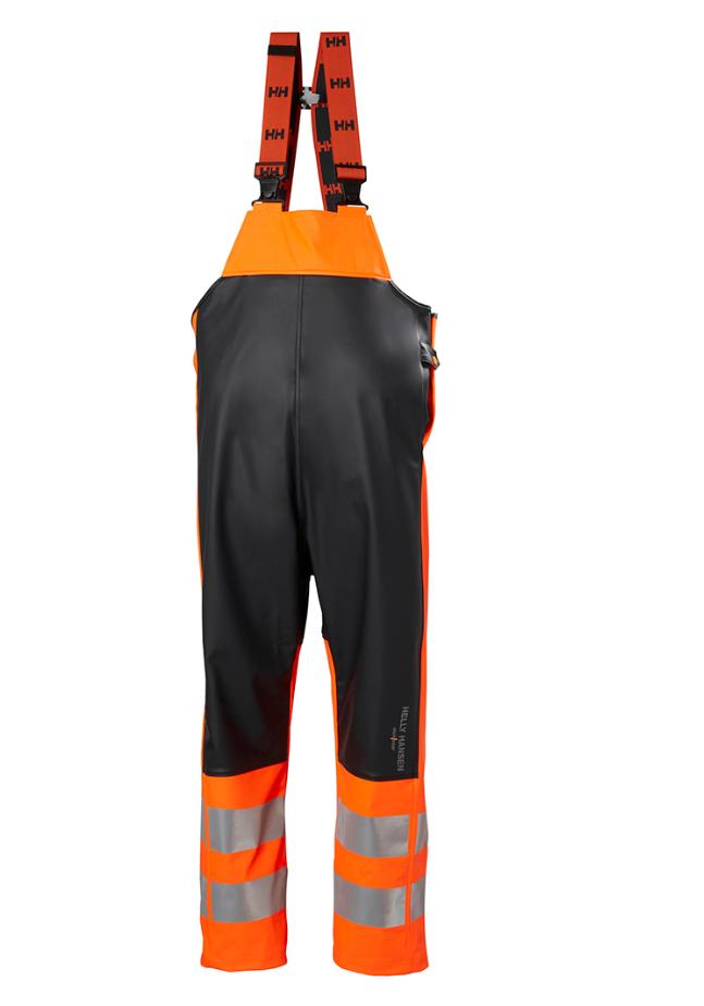 Helly Hansen Alna 2.0 Amerikaanse overalls 70596 Reflecterende Regen oranje-ebbenhoutzwart(269)