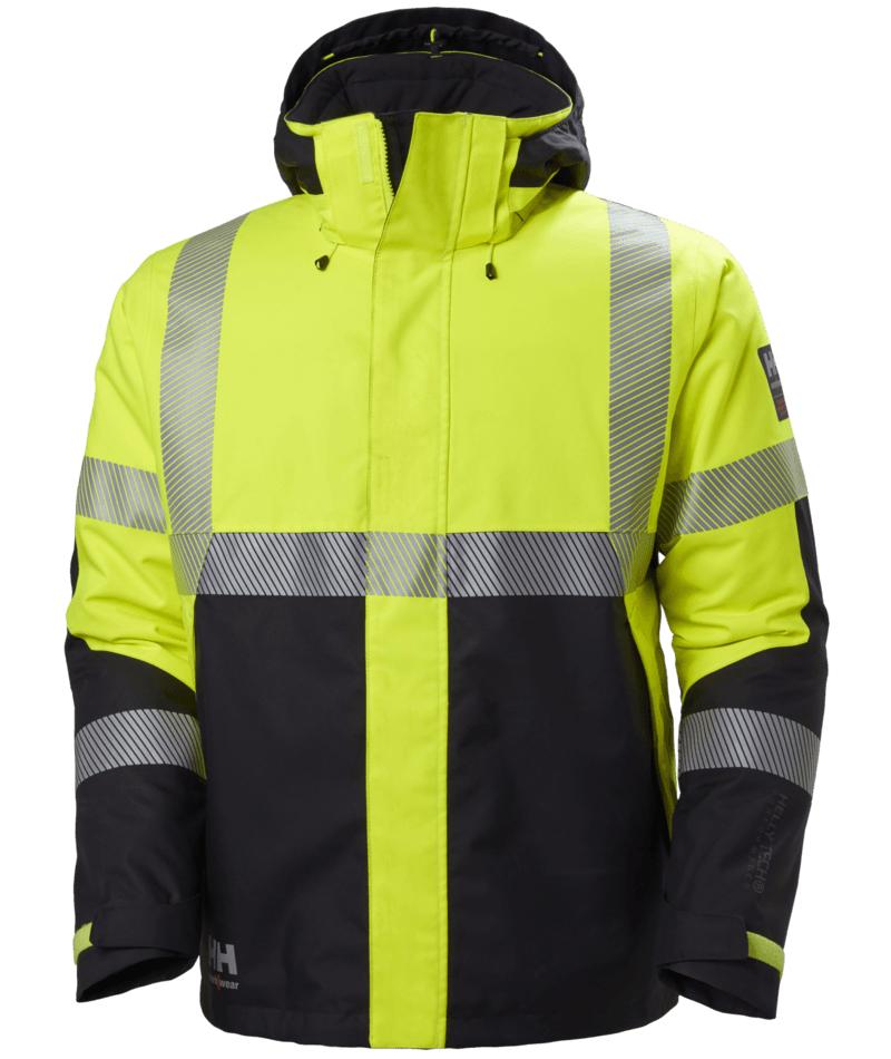 Helly Hansen Jassen ICU 71372 HiVis fluo geel-ebbenhout(369)