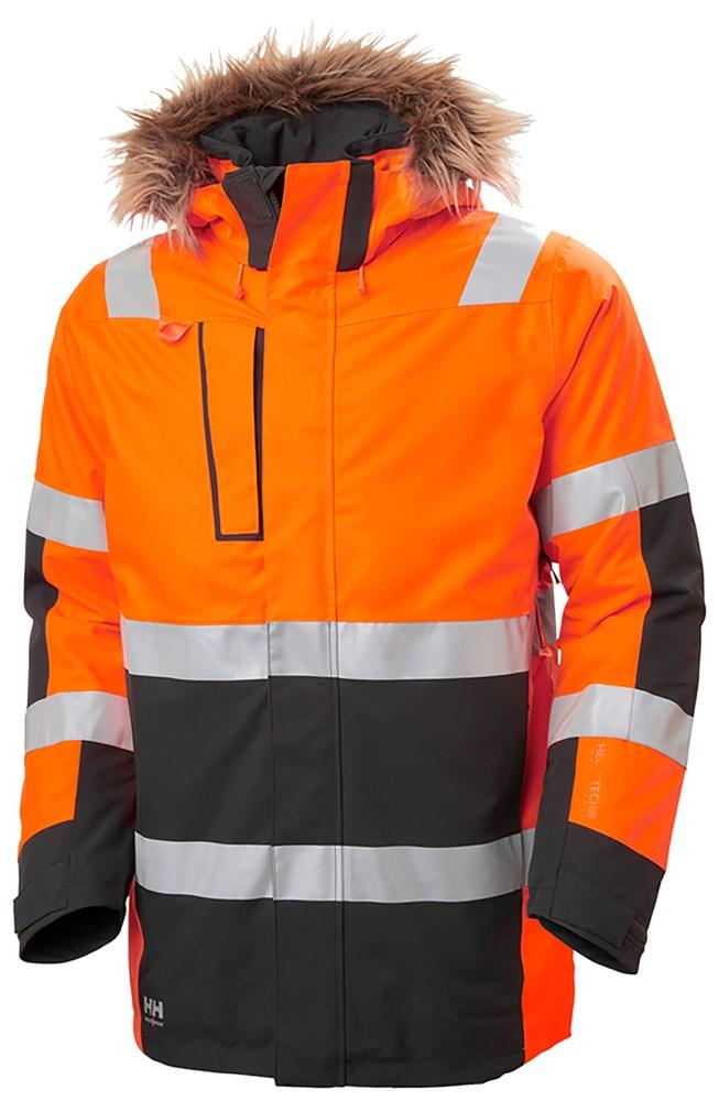 Helly Hansen Alna 2.0 Winterparka 71393 oranje-ebbenhoutzwart(269)