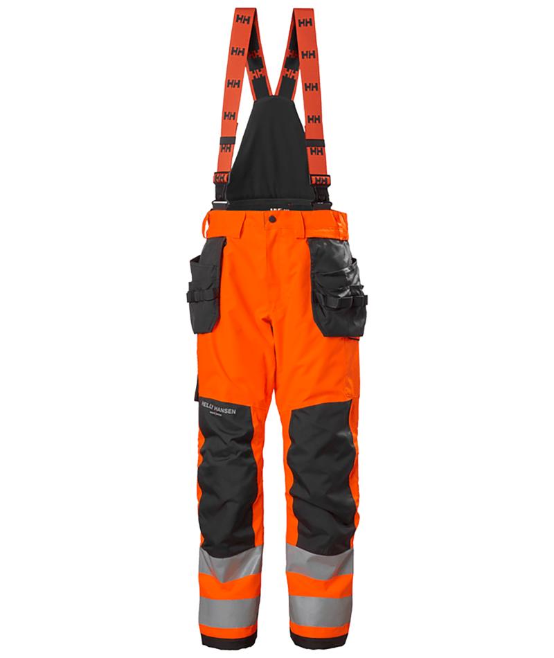 Helly Hansen Alna 2.0 Winterbroek 71491 CL2 HiVis oranje-ebbenhoutzwart(269)